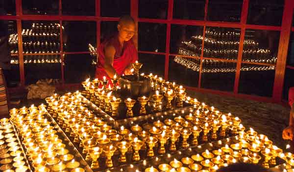 Butter Lamp Festival is an important religious festival in Tibet held in commemoration of Tsongkhapa