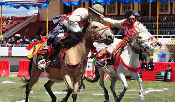 Gyantse Damar Festival is also known as Gyantse Horse Racing Festival