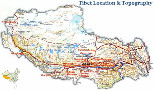  Tibet is located on the roof of the world-the Qinghai-Tibet Plateau