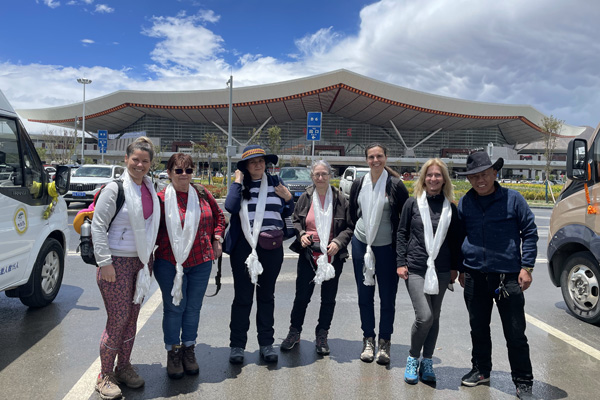 arrive Lhasa Gongga Airport