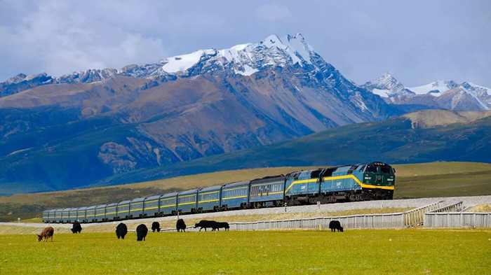 The Train to Tibet from Mainland China