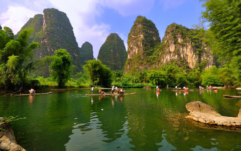 15 Days Beijing Xi'an Lhasa Chengdu Guilin Shanghai Tour with Xi'an-Tibet Train and Li River Cruise