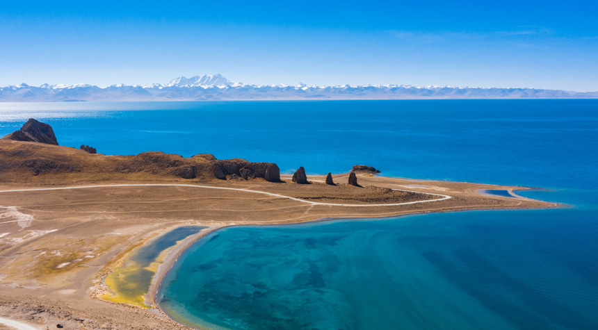 Tibet Namtso Lake