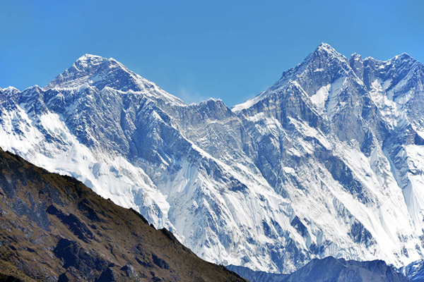 View of Everest Mountain