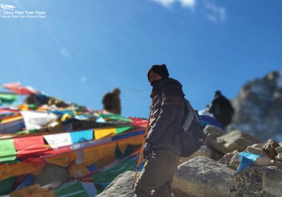 Traveler photo: Trekking in Tibet's mountain area offers a unique experience. (October 2024)