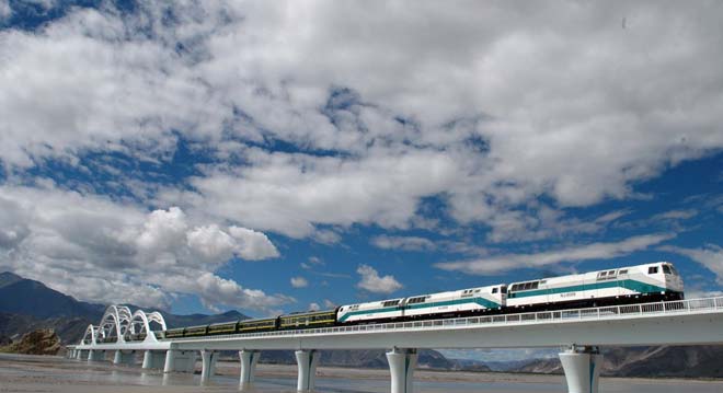 Lhasa Express Pictures - China Tibet Train