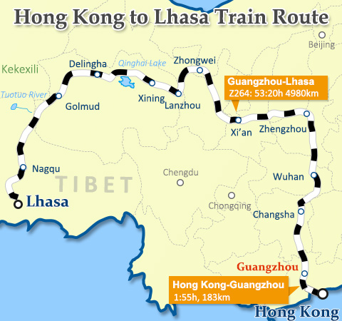 Hongkong Lhasa Train Tour