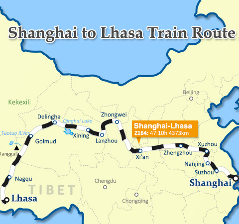 Shanghai Lhasa Train Tour