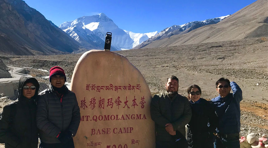 We made it to Everest Base Camp