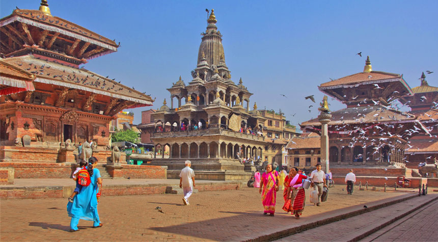 Visit Kathmandu Durbar Square in Nepal