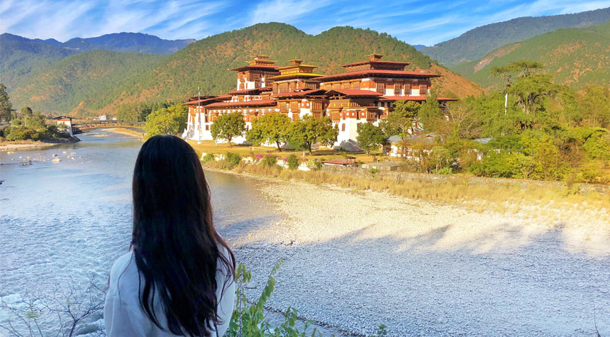 Punakha Dzong in Bhutan