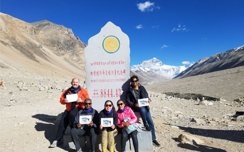 9 Days Kathmandu to Lhasa Adventure Tour with Overnight Stay at EBC
