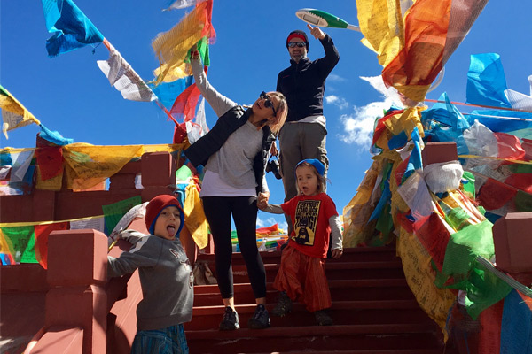 Tibet family tour with kids