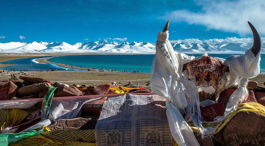 Namtso Lake in Tibet