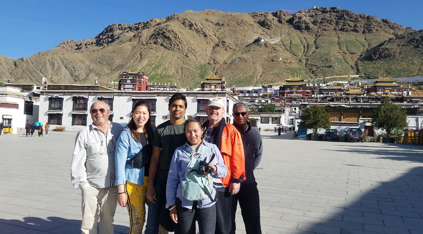 Tashilhunpo Monastery in Tibet