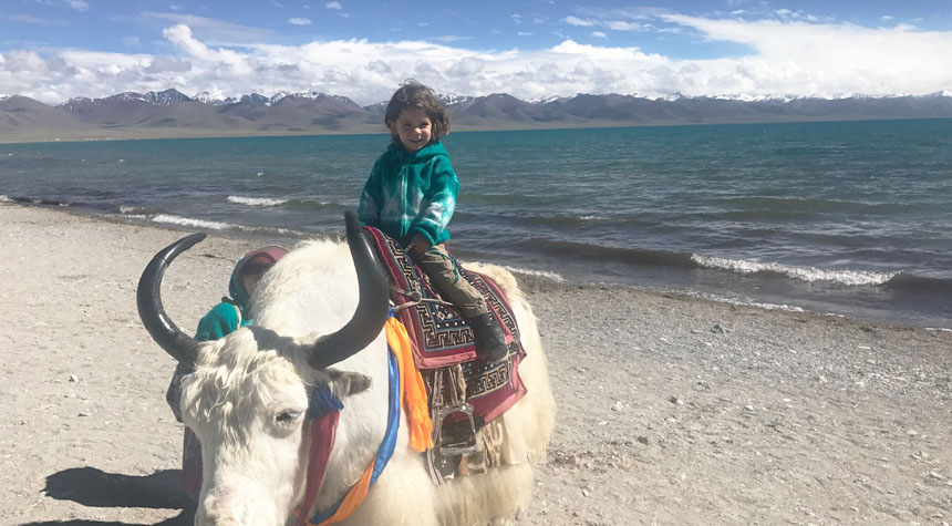 Namtso Lake in Tibet