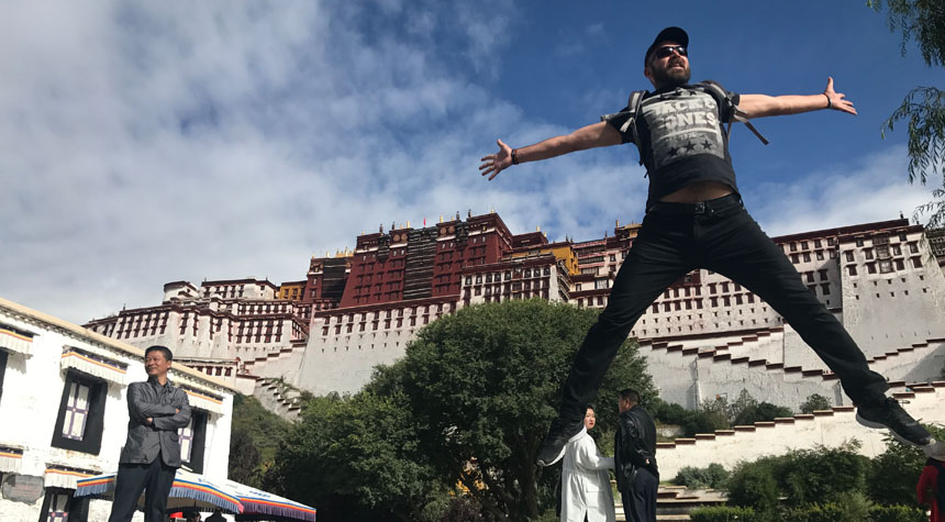 Potala Palace in Lhasa,Tibet