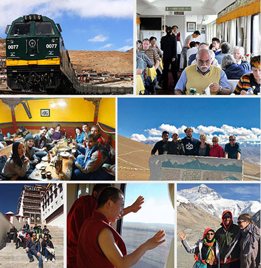 Tibet Train Group Tour with us
