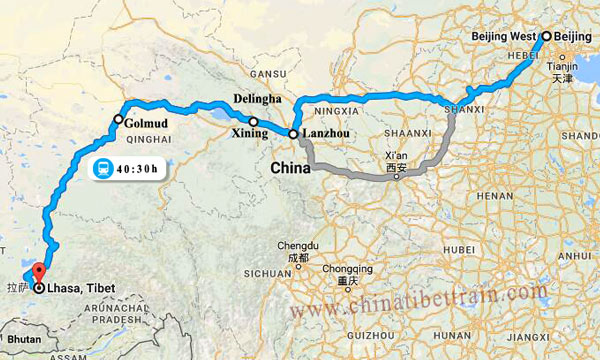 Beijing to Lhasa by train - China Tibet Train