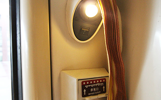 the oxygen outlet in soft sleeper cabin