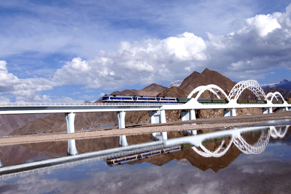 Travel to Tibet by train