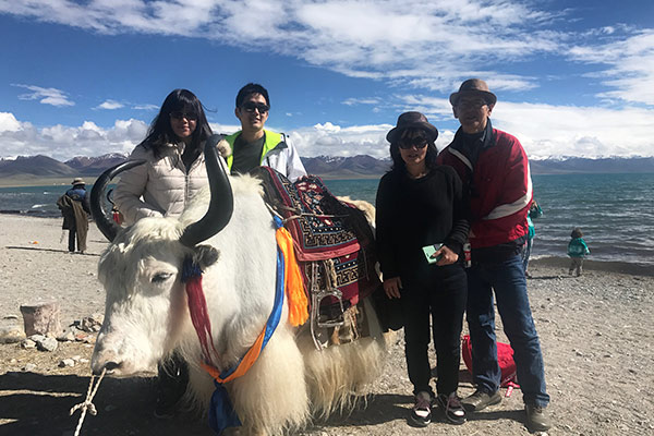   Lake Namtso in October 