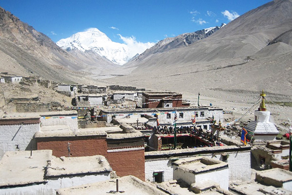 Rongbuk Monatery at Everest Base Camp