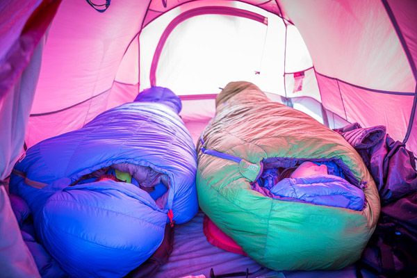 Arctic-rated sleeping bag for winter time in Tibet